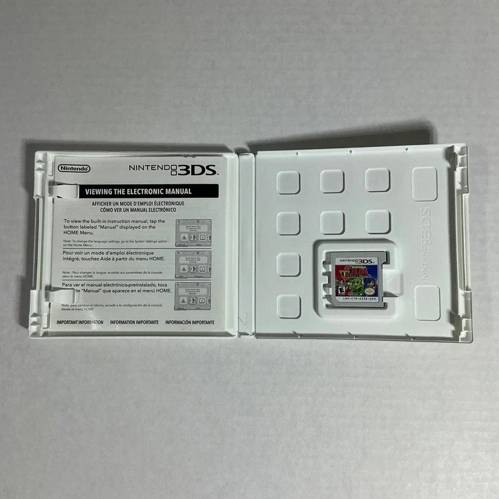 The Legend of Zelda Tri Force Heroes Nintendo 3DS Video Game CTR-P-EA3E Case